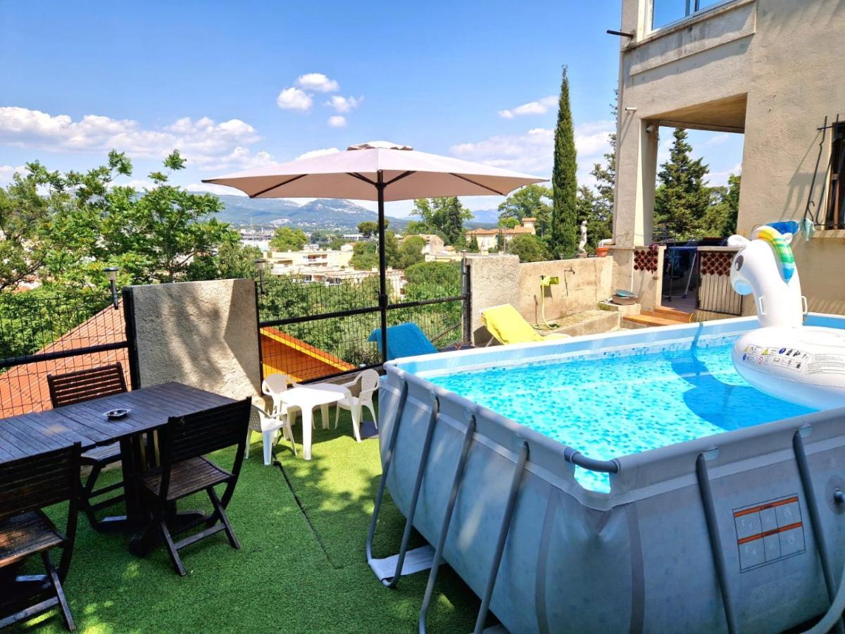 Villa Marseille Dans Les Hauteurs Экстерьер фото